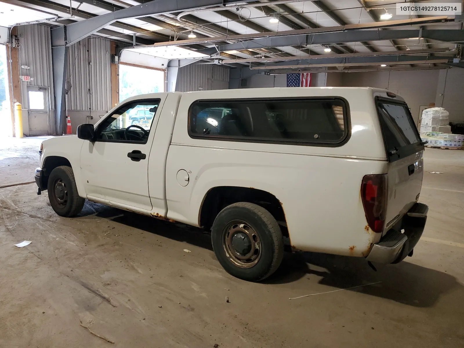 2007 GMC Canyon VIN: 1GTCS149278125714 Lot: 67663014