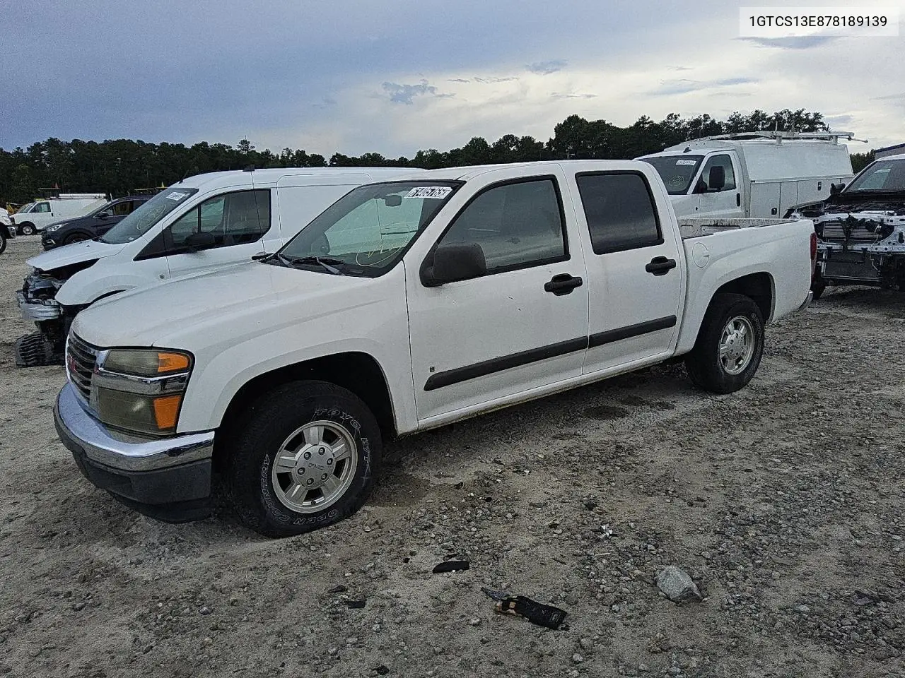 1GTCS13E878189139 2007 GMC Canyon