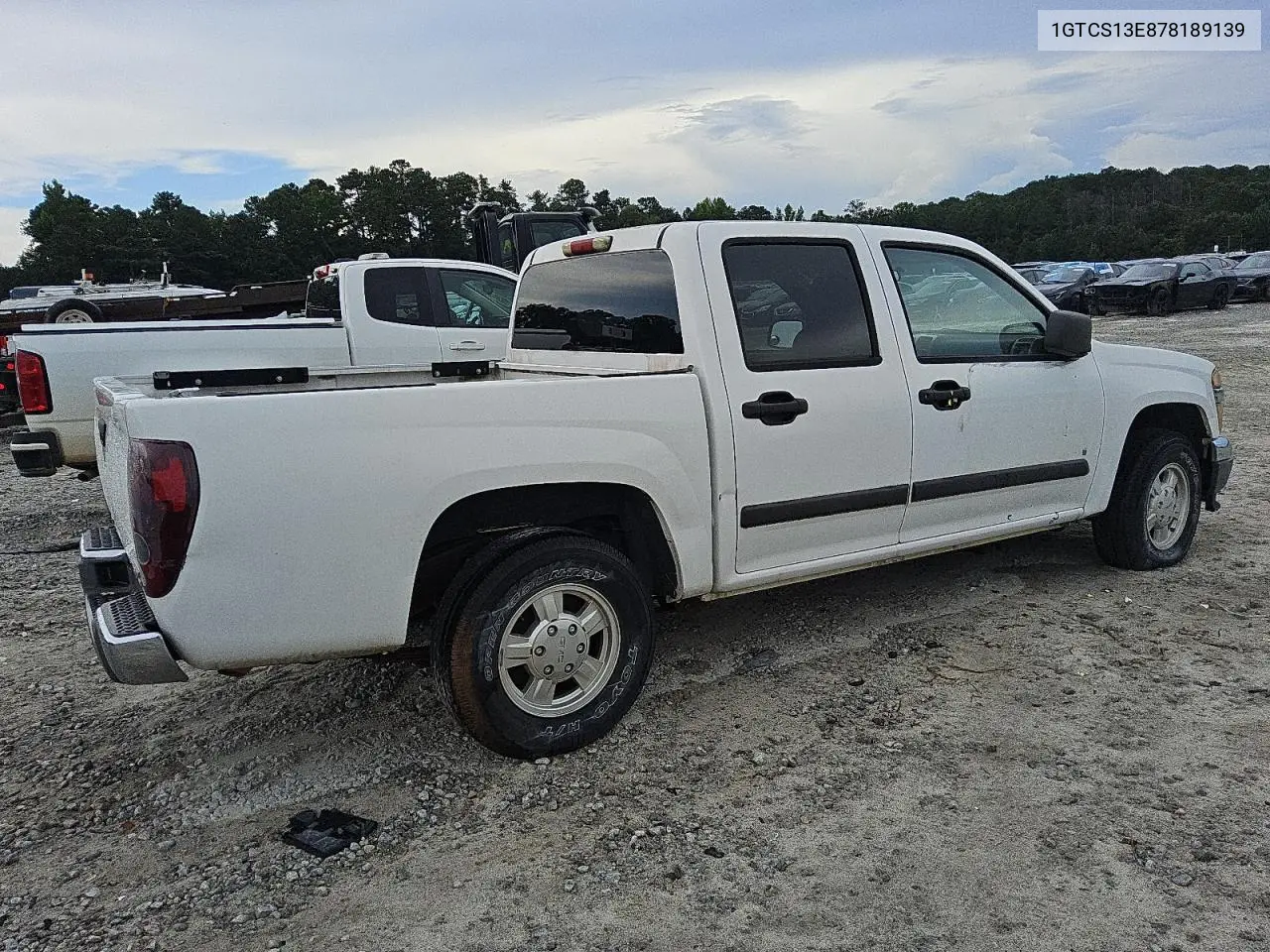 1GTCS13E878189139 2007 GMC Canyon