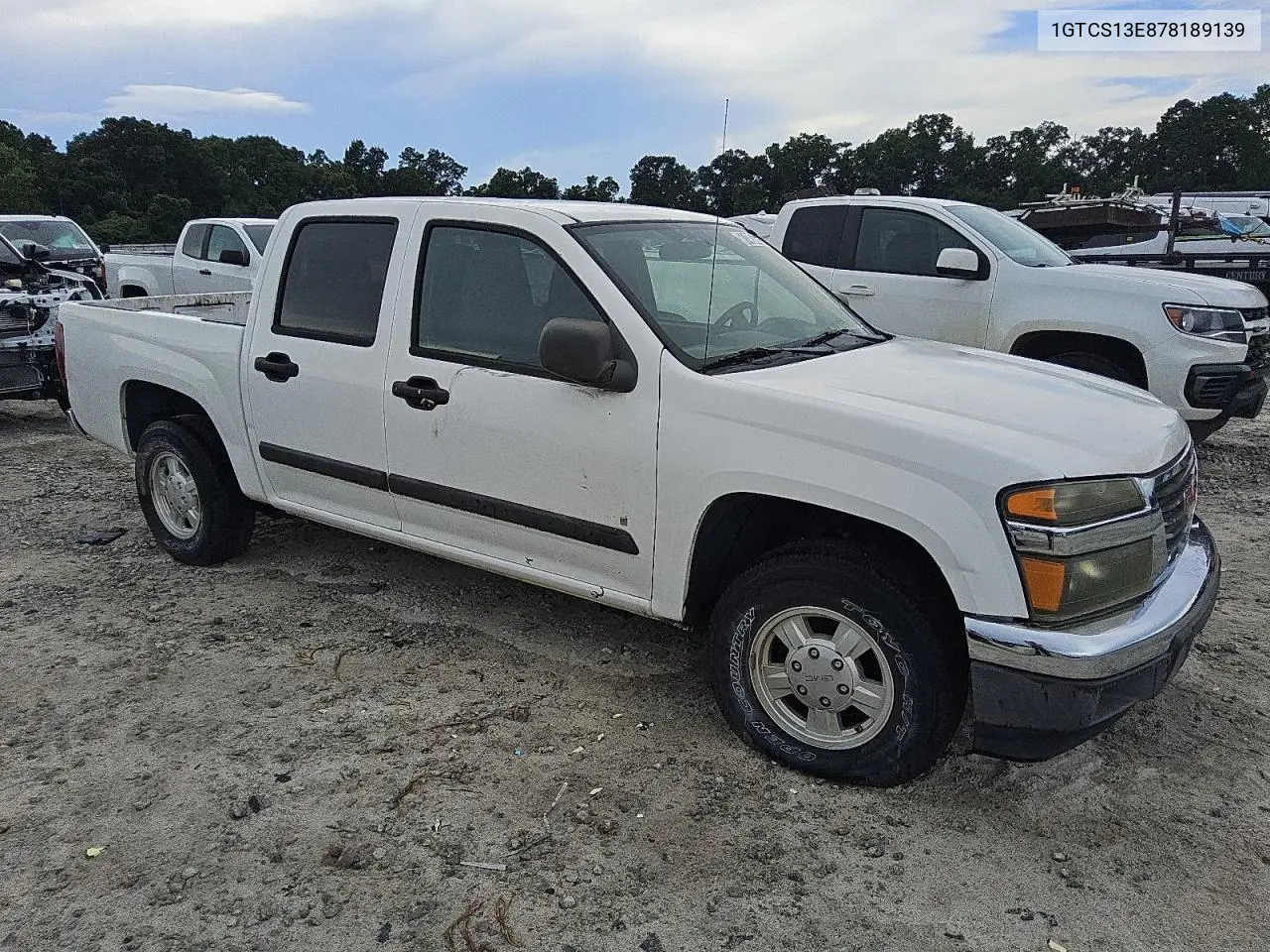 1GTCS13E878189139 2007 GMC Canyon
