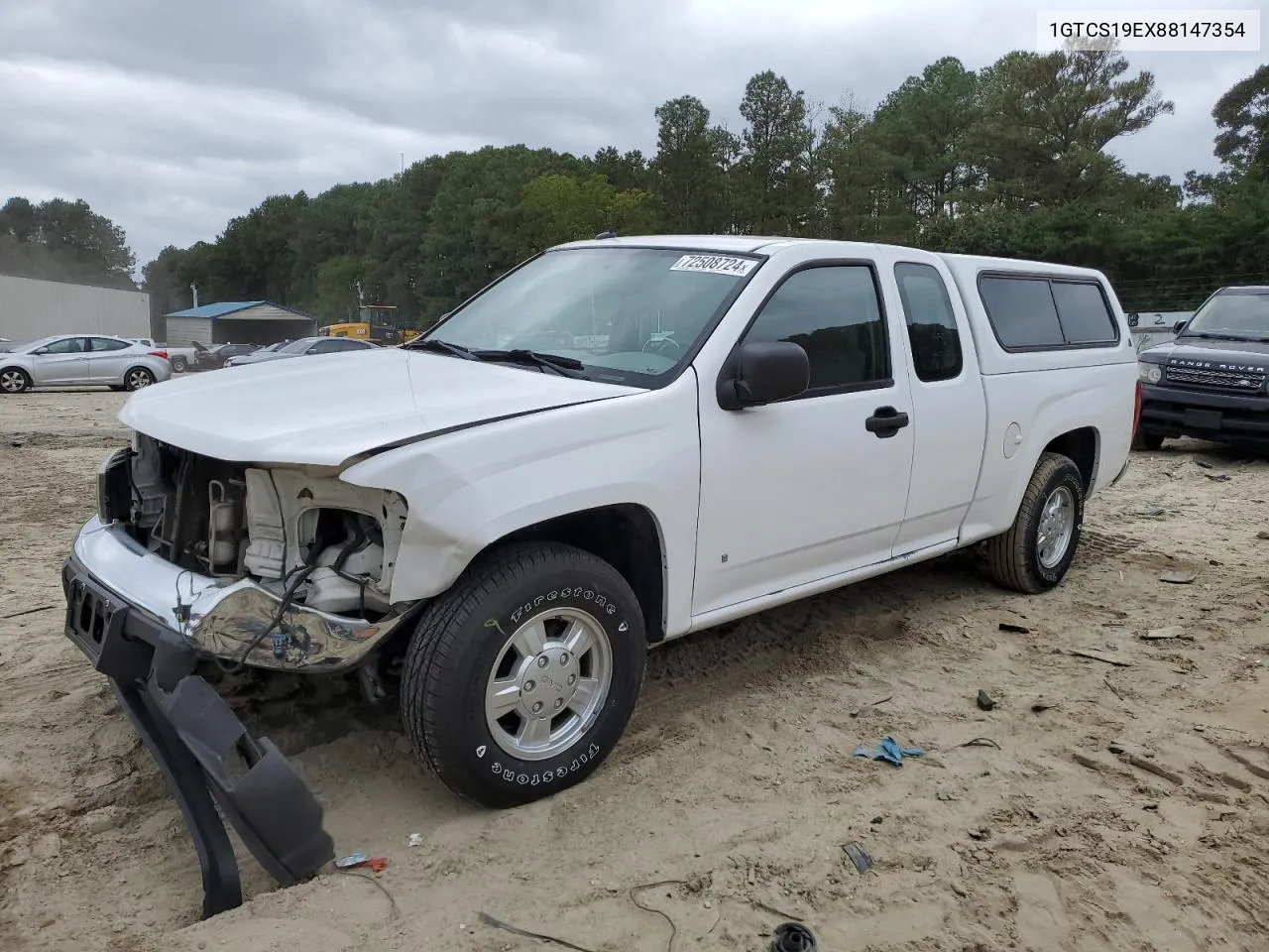 1GTCS19EX88147354 2008 GMC Canyon