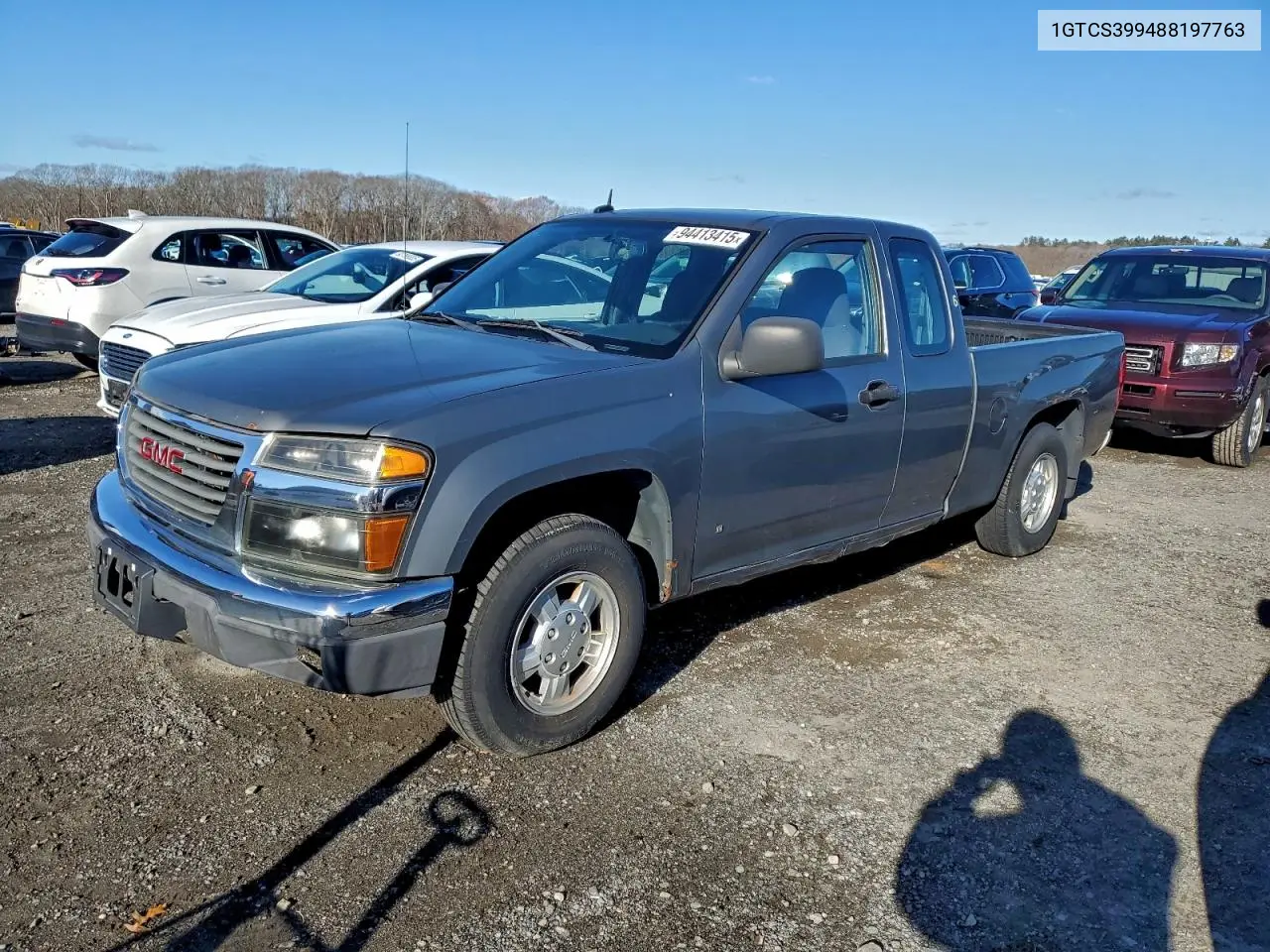 1GTCS399488197763 2008 GMC Canyon Sle