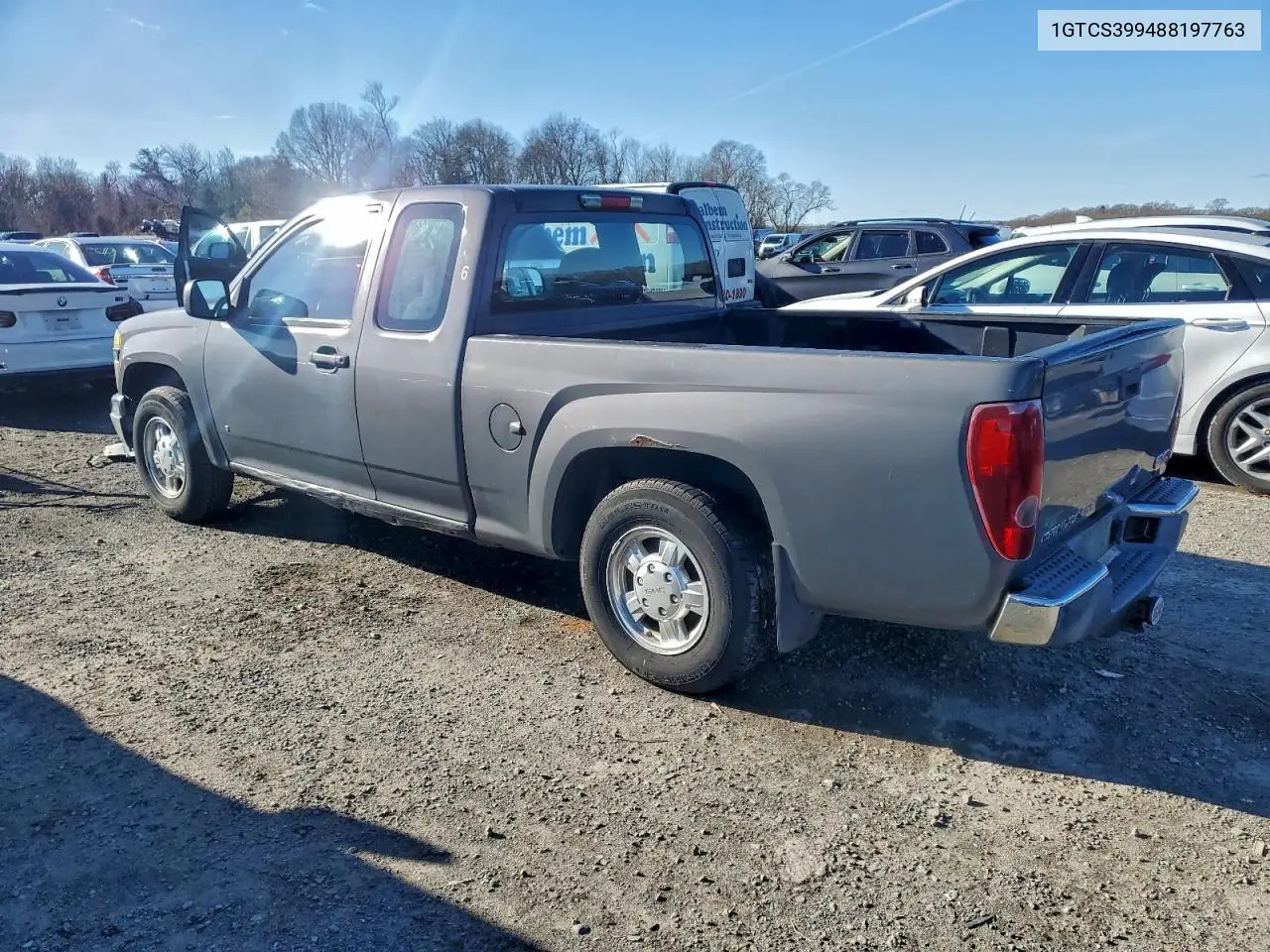 1GTCS399488197763 2008 GMC Canyon Sle