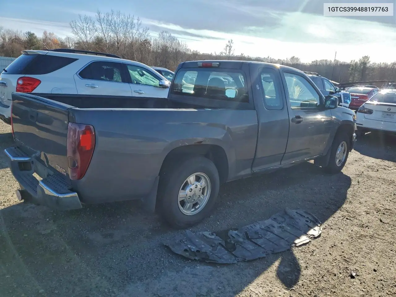1GTCS399488197763 2008 GMC Canyon Sle