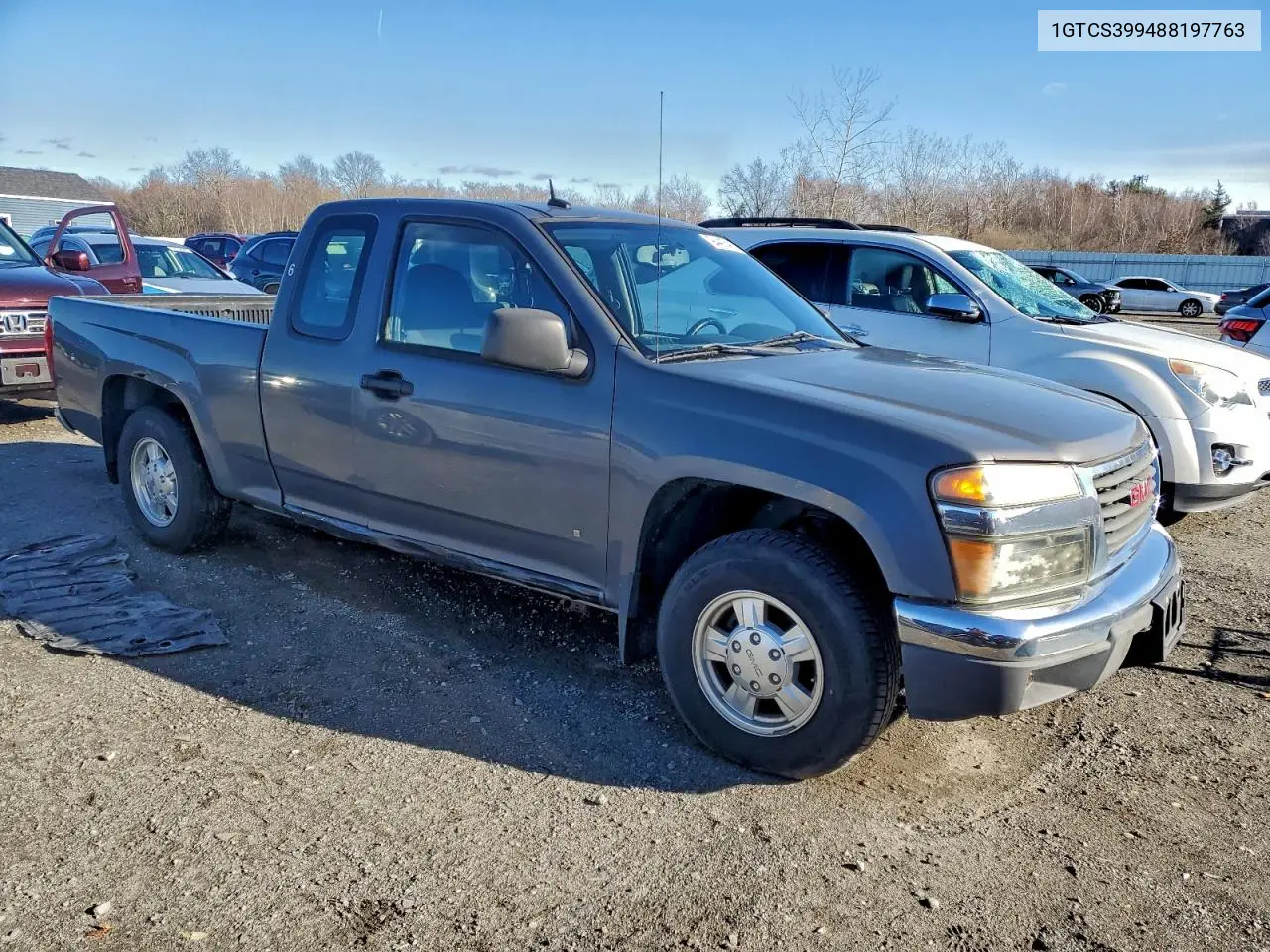 1GTCS399488197763 2008 GMC Canyon Sle