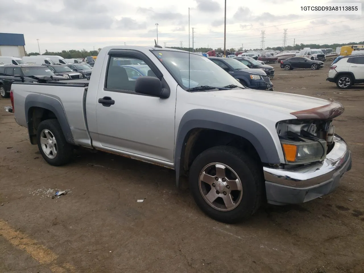 1GTCSDD93A8113855 2010 GMC Canyon Sle-2