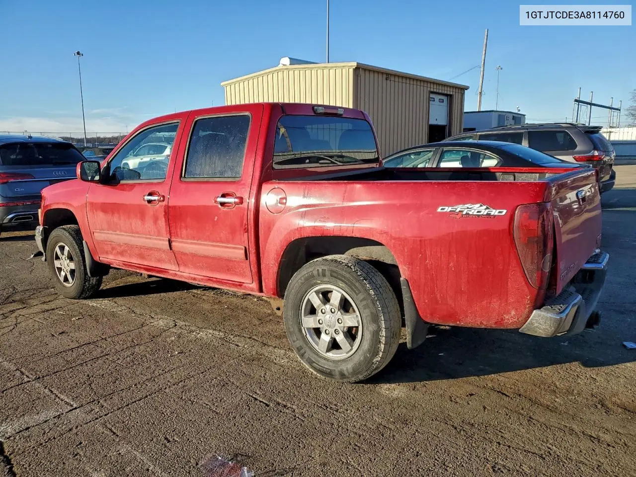 1GTJTCDE3A8114760 2010 GMC Canyon Sle