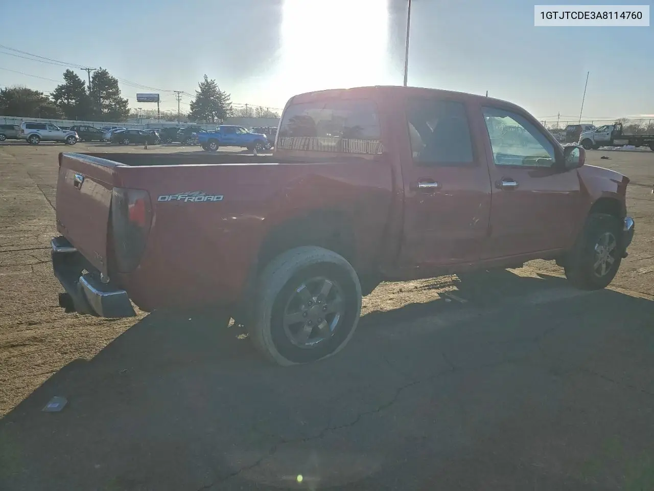 1GTJTCDE3A8114760 2010 GMC Canyon Sle