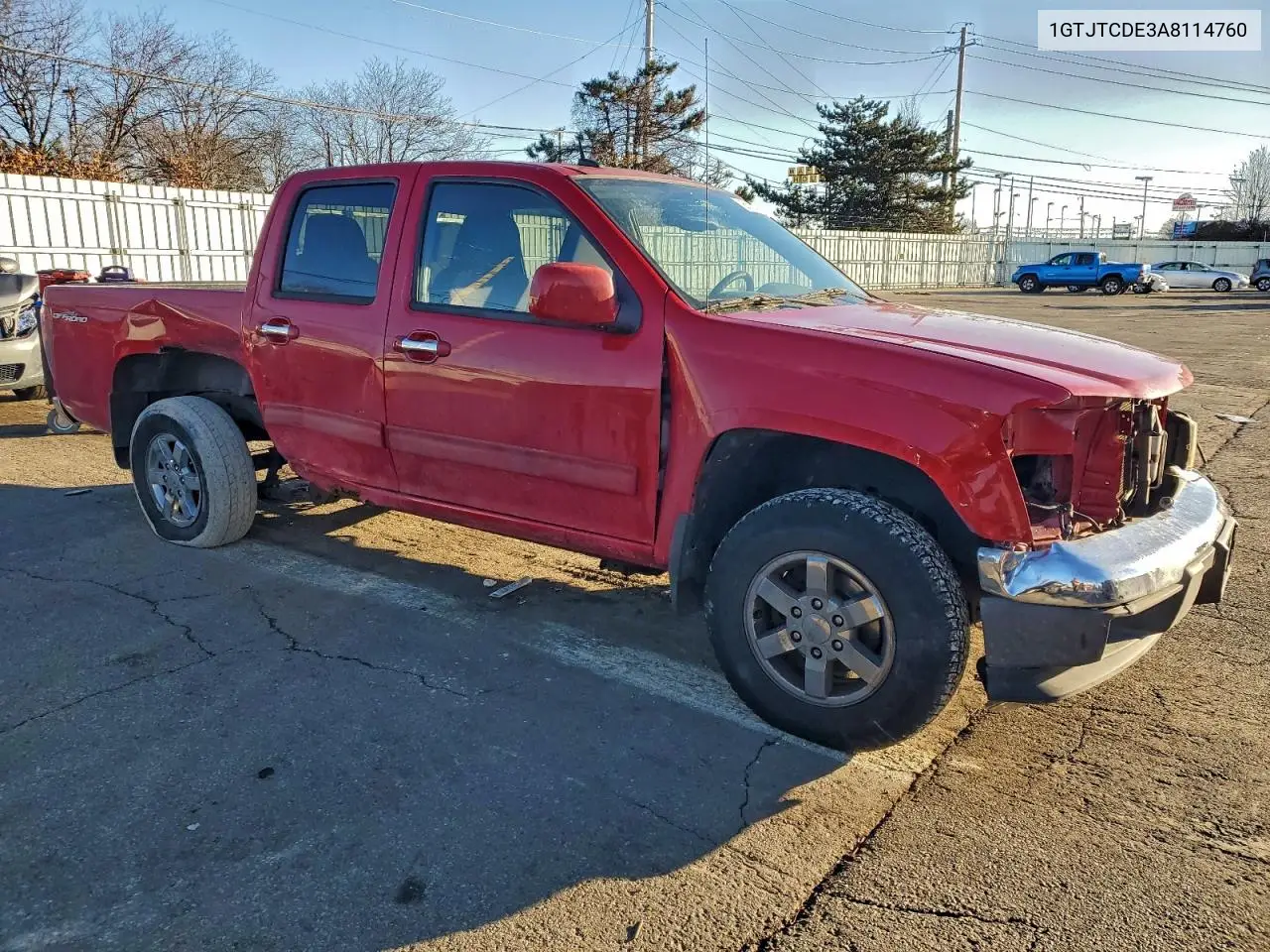 1GTJTCDE3A8114760 2010 GMC Canyon Sle