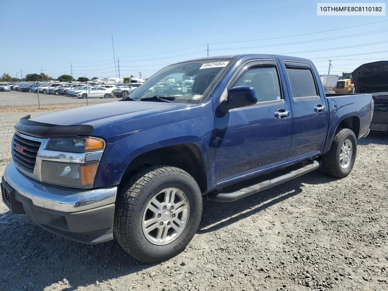 1GTH6MFE8C8110182 2012 GMC Canyon Sle