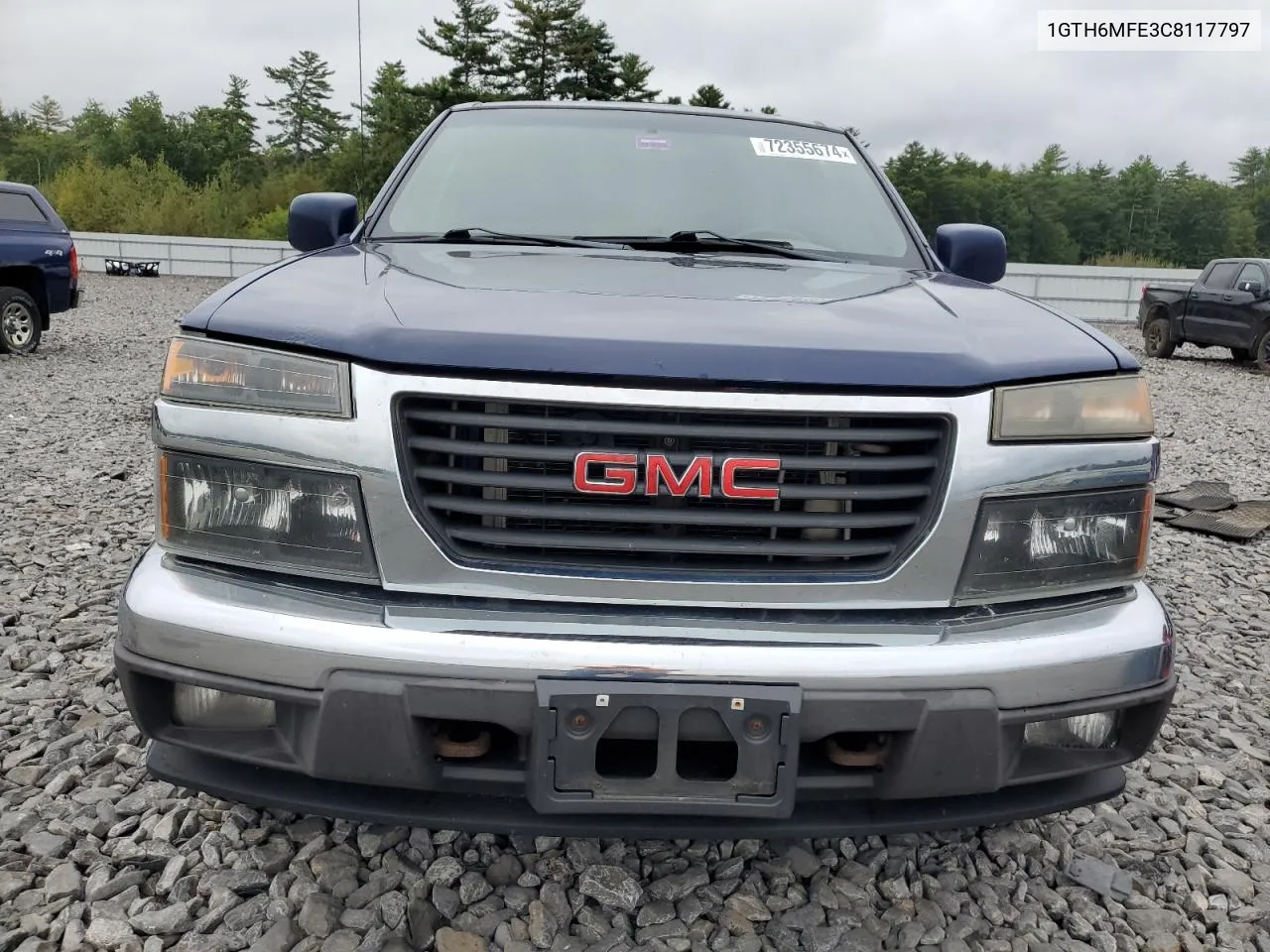 1GTH6MFE3C8117797 2012 GMC Canyon Sle