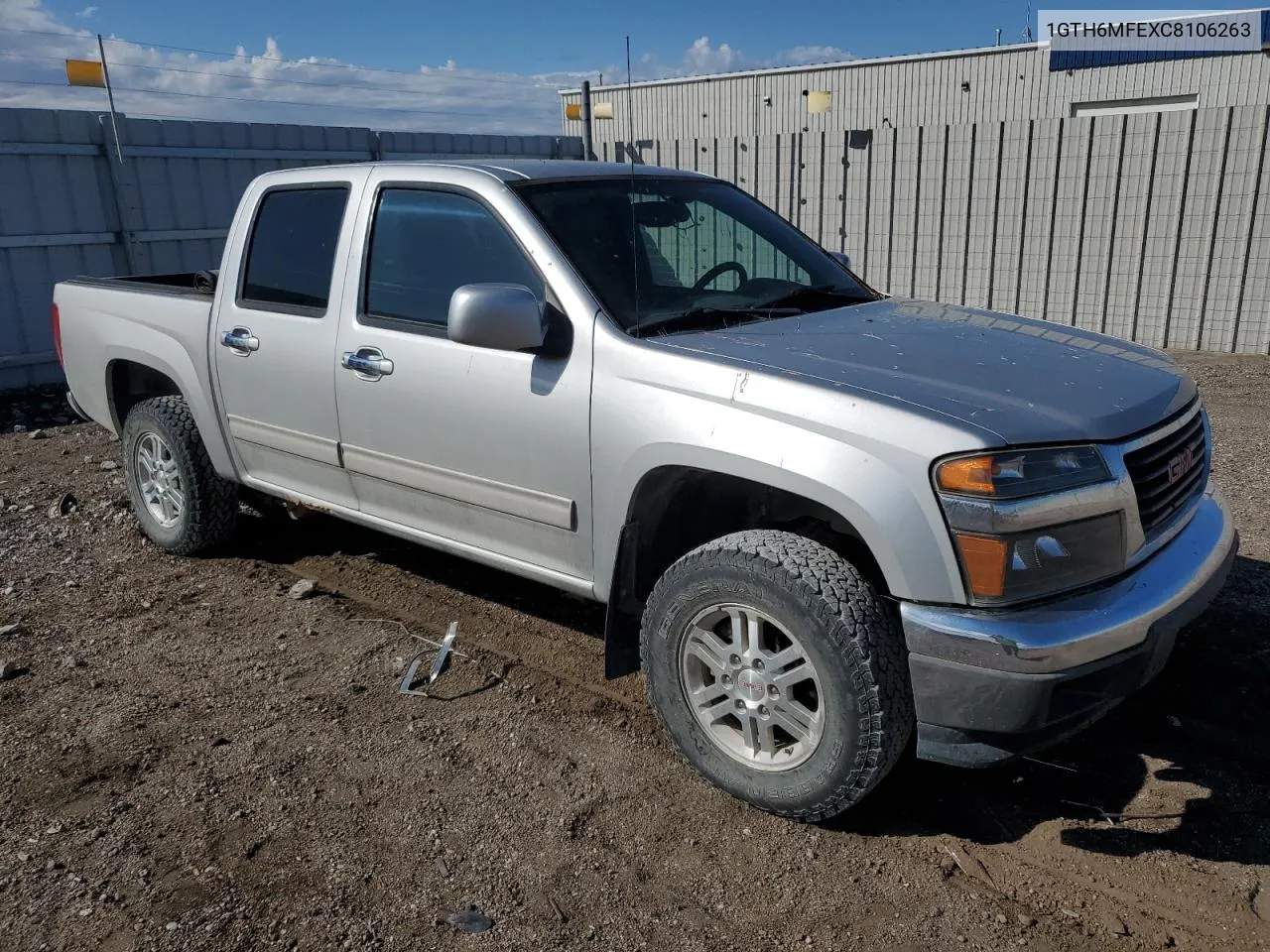 1GTH6MFEXC8106263 2012 GMC Canyon Sle