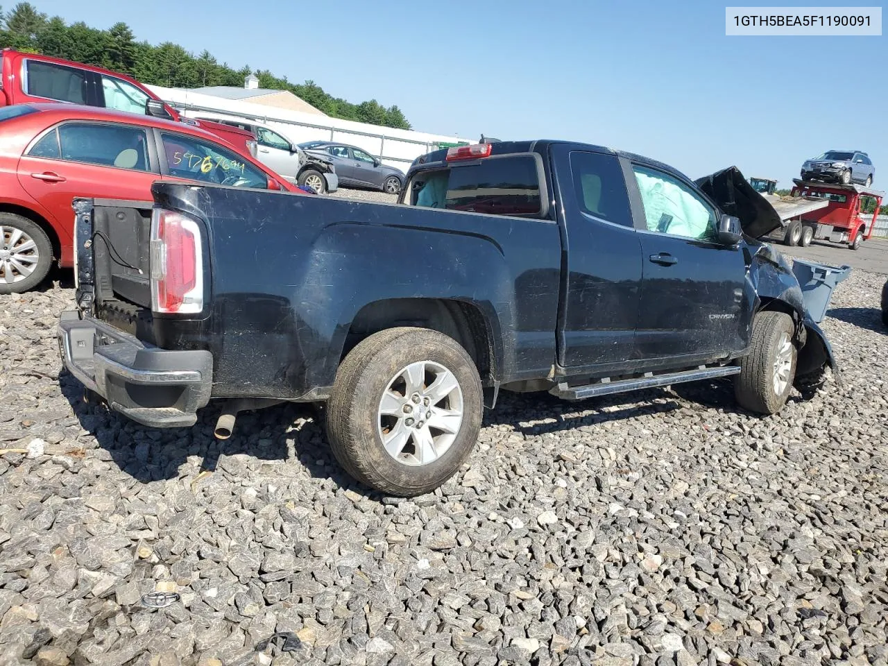 1GTH5BEA5F1190091 2015 GMC Canyon Sle