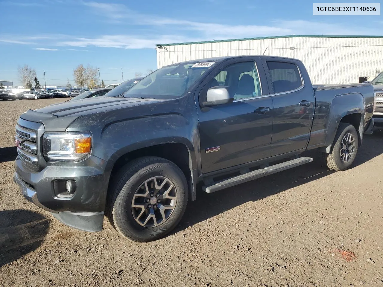 1GTG6BE3XF1140636 2015 GMC Canyon Sle