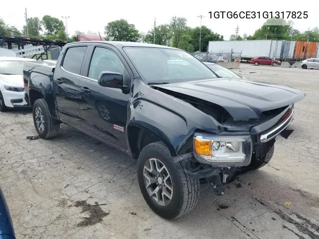 1GTG6CE31G1317825 2016 GMC Canyon Sle