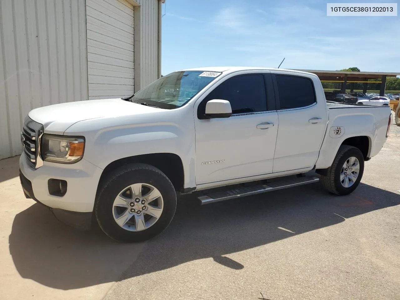 1GTG5CE38G1202013 2016 GMC Canyon Sle