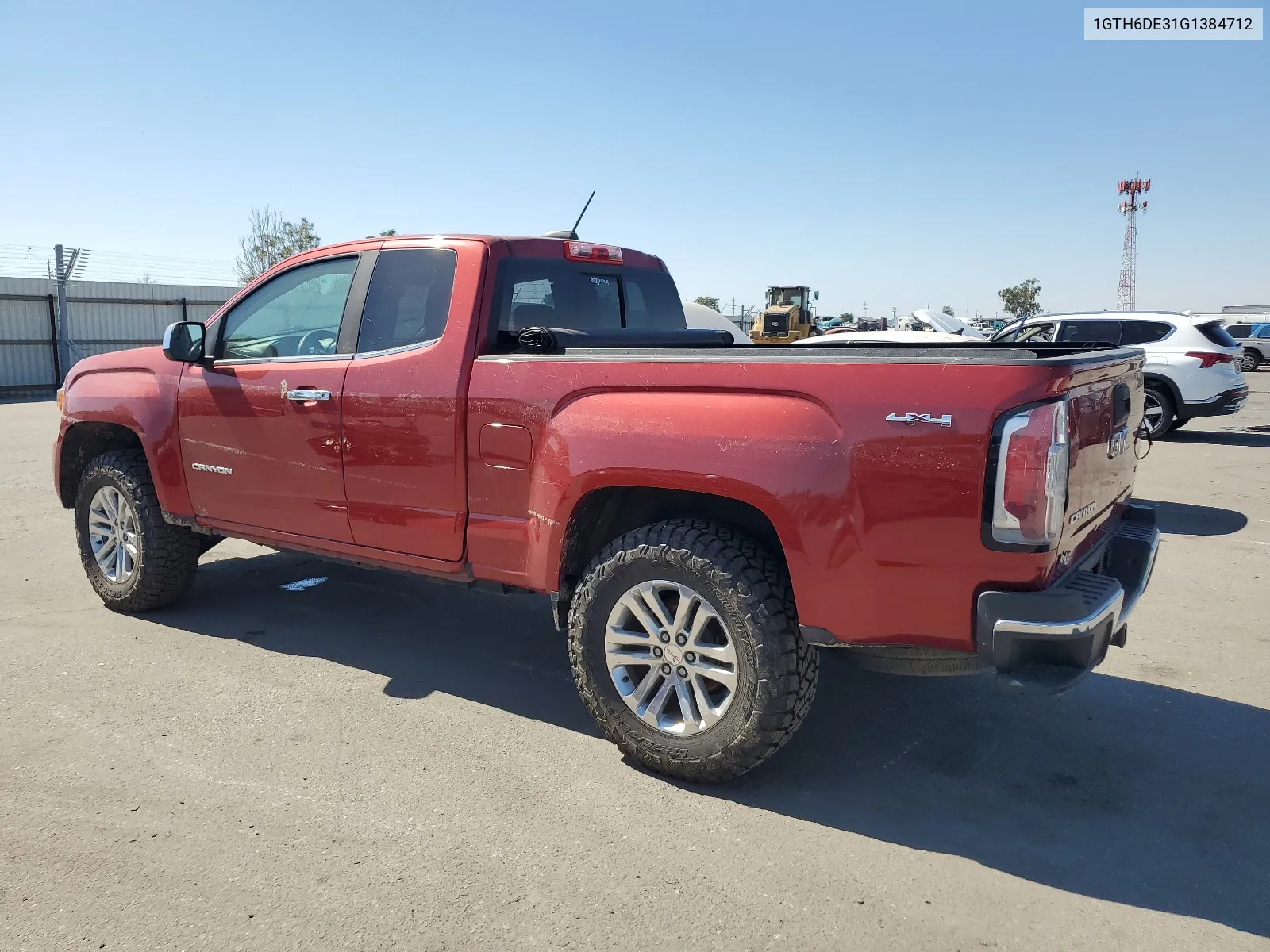 1GTH6DE31G1384712 2016 GMC Canyon Slt