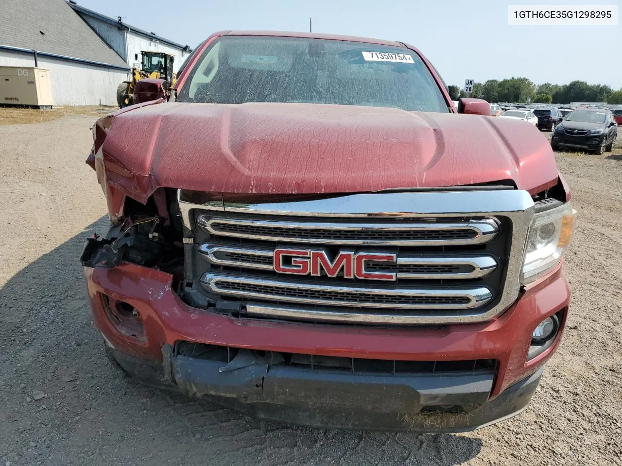 1GTH6CE35G1298295 2016 GMC Canyon Sle