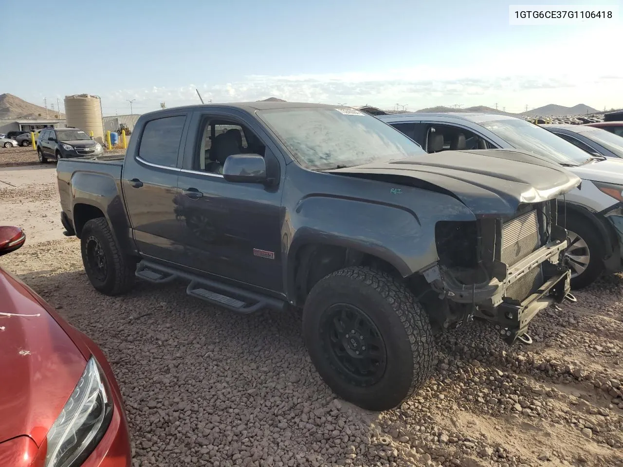 1GTG6CE37G1106418 2016 GMC Canyon Sle