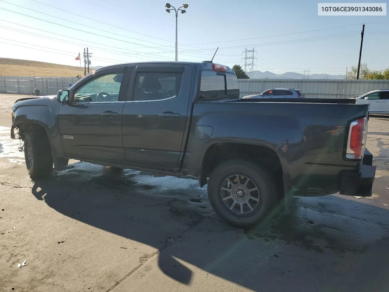 1GTG6CE39G1343086 2016 GMC Canyon Sle