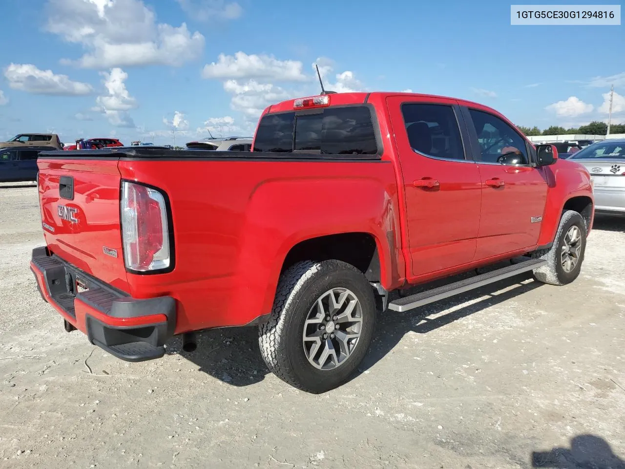 1GTG5CE30G1294816 2016 GMC Canyon Sle