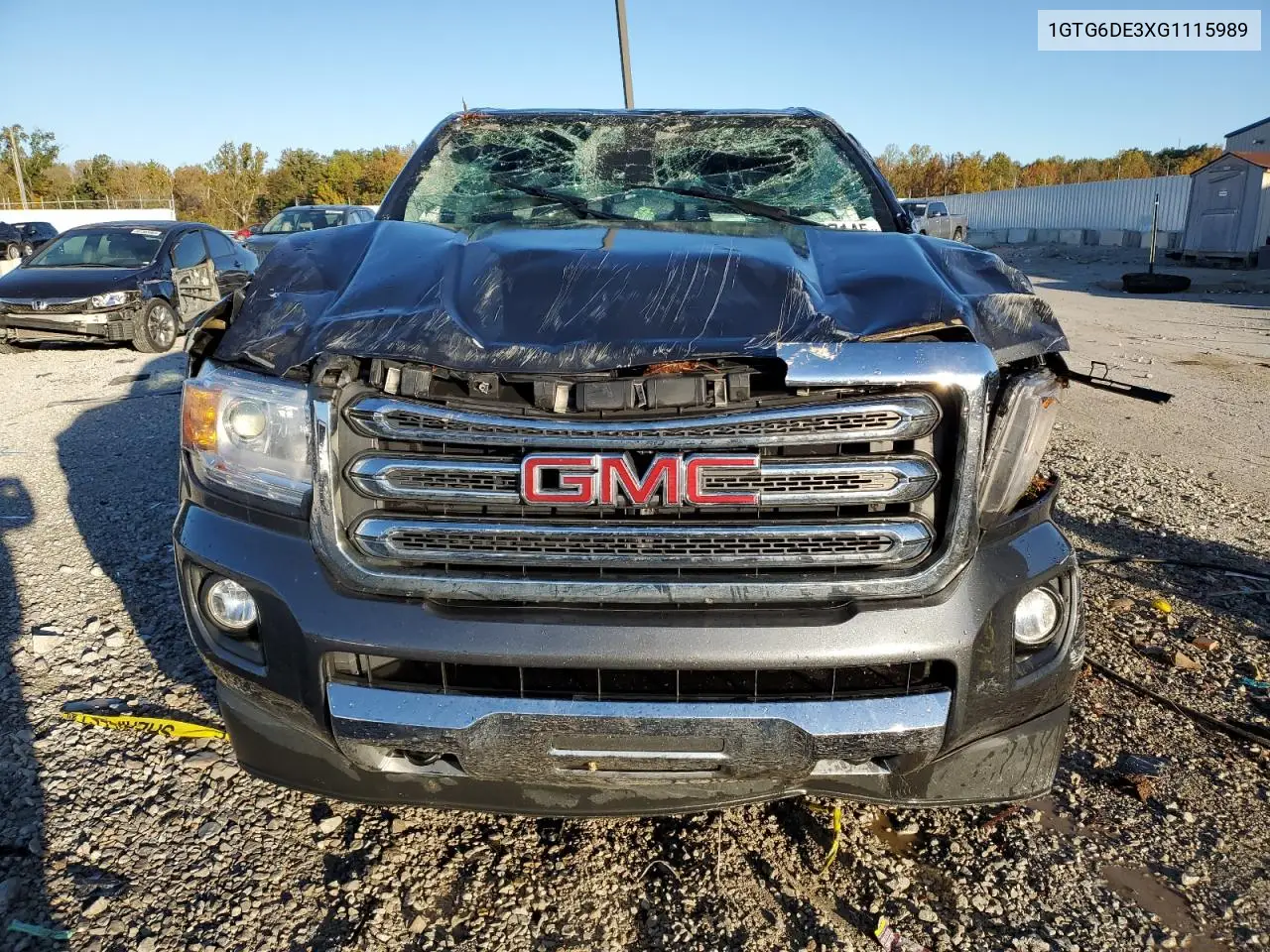 1GTG6DE3XG1115989 2016 GMC Canyon Slt