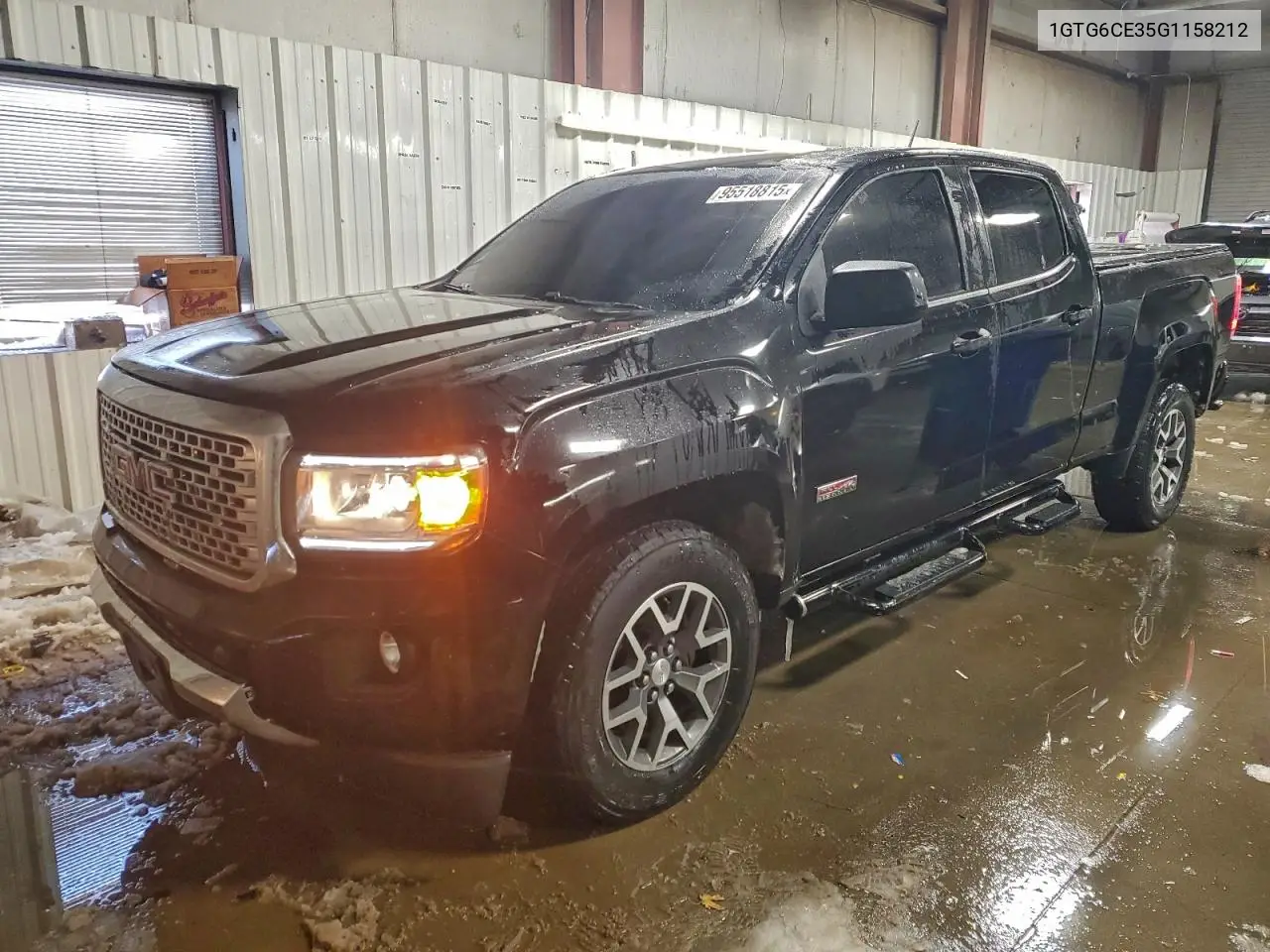 1GTG6CE35G1158212 2016 GMC Canyon Sle