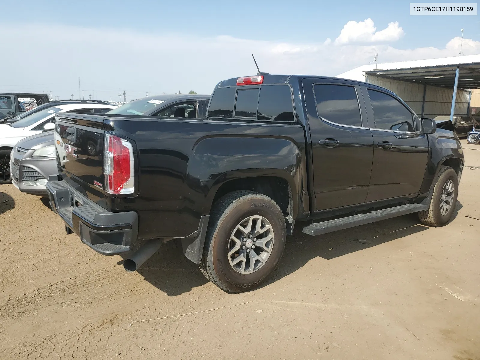 1GTP6CE17H1198159 2017 GMC Canyon Sle