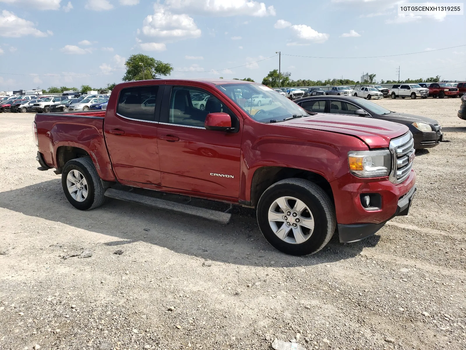 1GTG5CENXH1319255 2017 GMC Canyon Sle