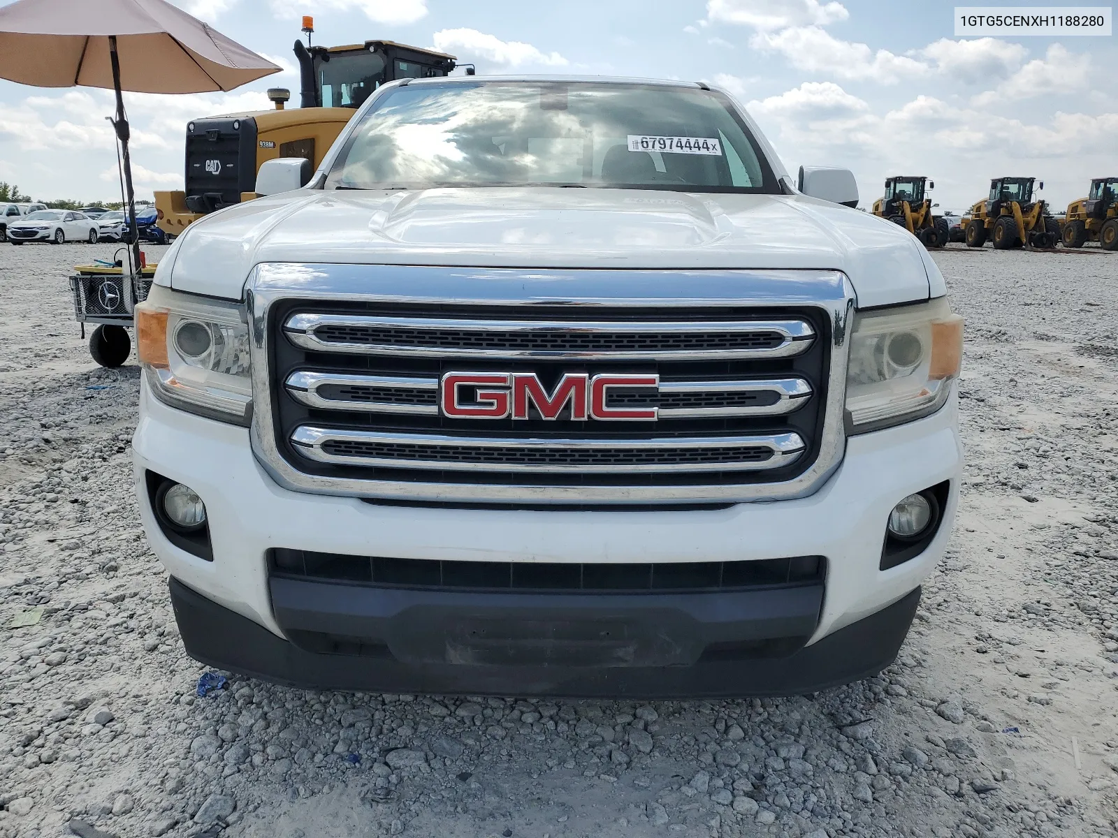 1GTG5CENXH1188280 2017 GMC Canyon Sle