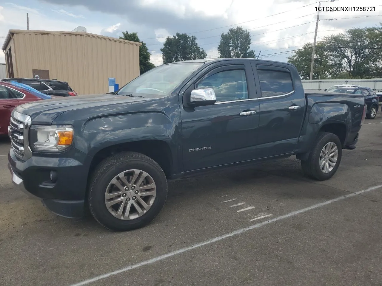 1GTG6DENXH1258721 2017 GMC Canyon Slt