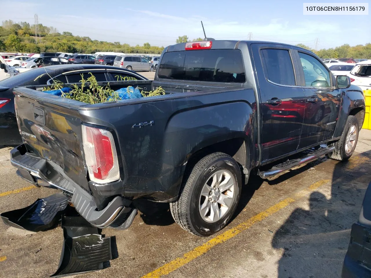 1GTG6CEN8H1156179 2017 GMC Canyon Sle