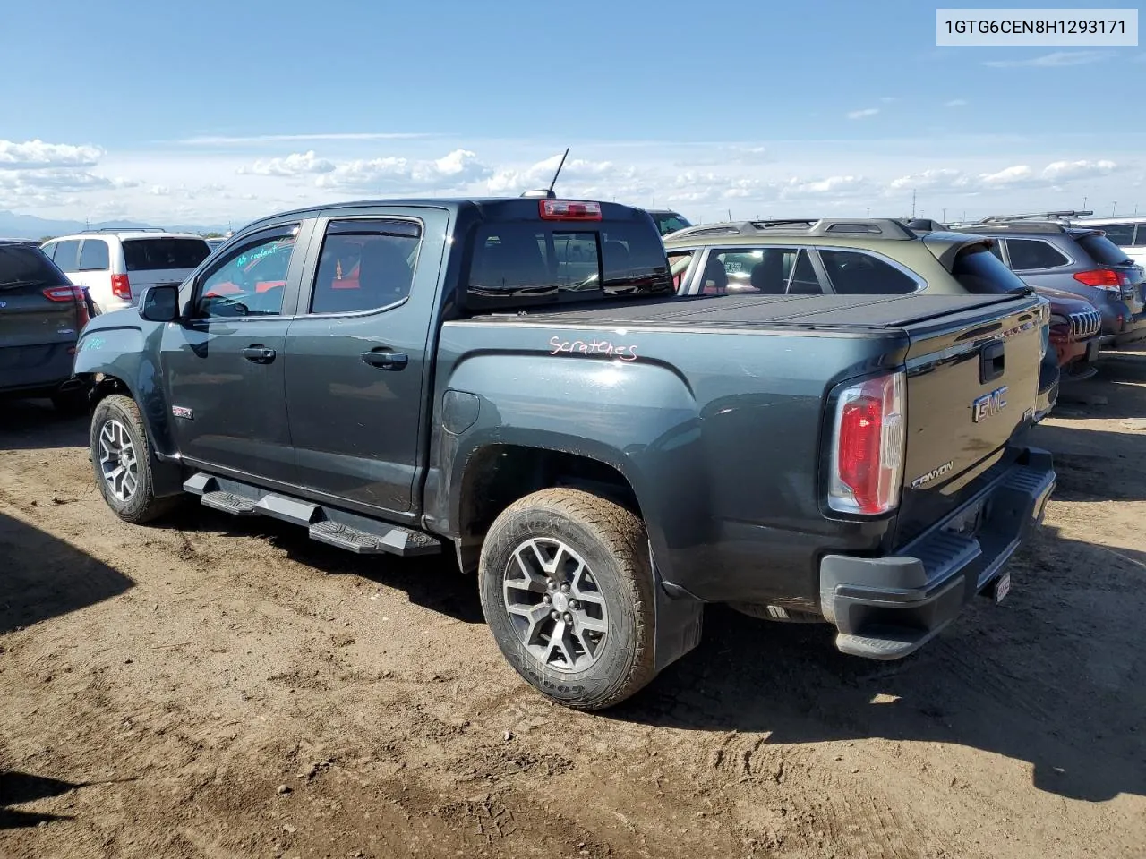 1GTG6CEN8H1293171 2017 GMC Canyon Sle