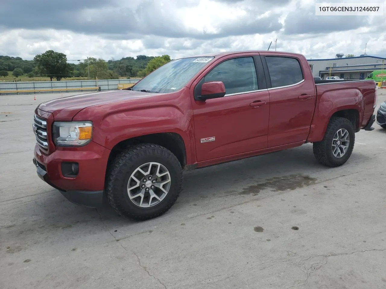 1GTG6CEN3J1246037 2018 GMC Canyon Sle