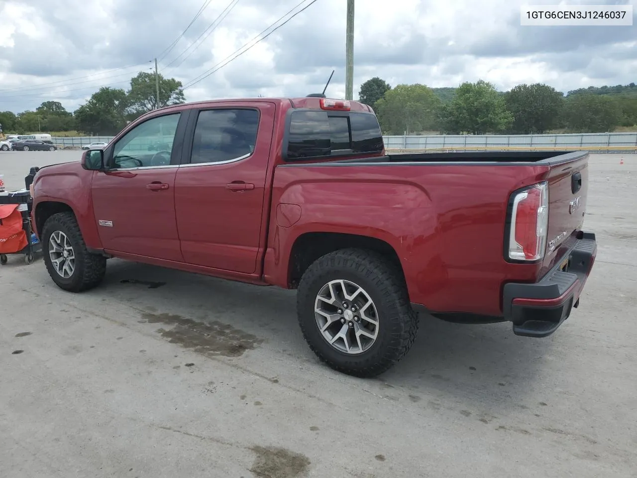 1GTG6CEN3J1246037 2018 GMC Canyon Sle