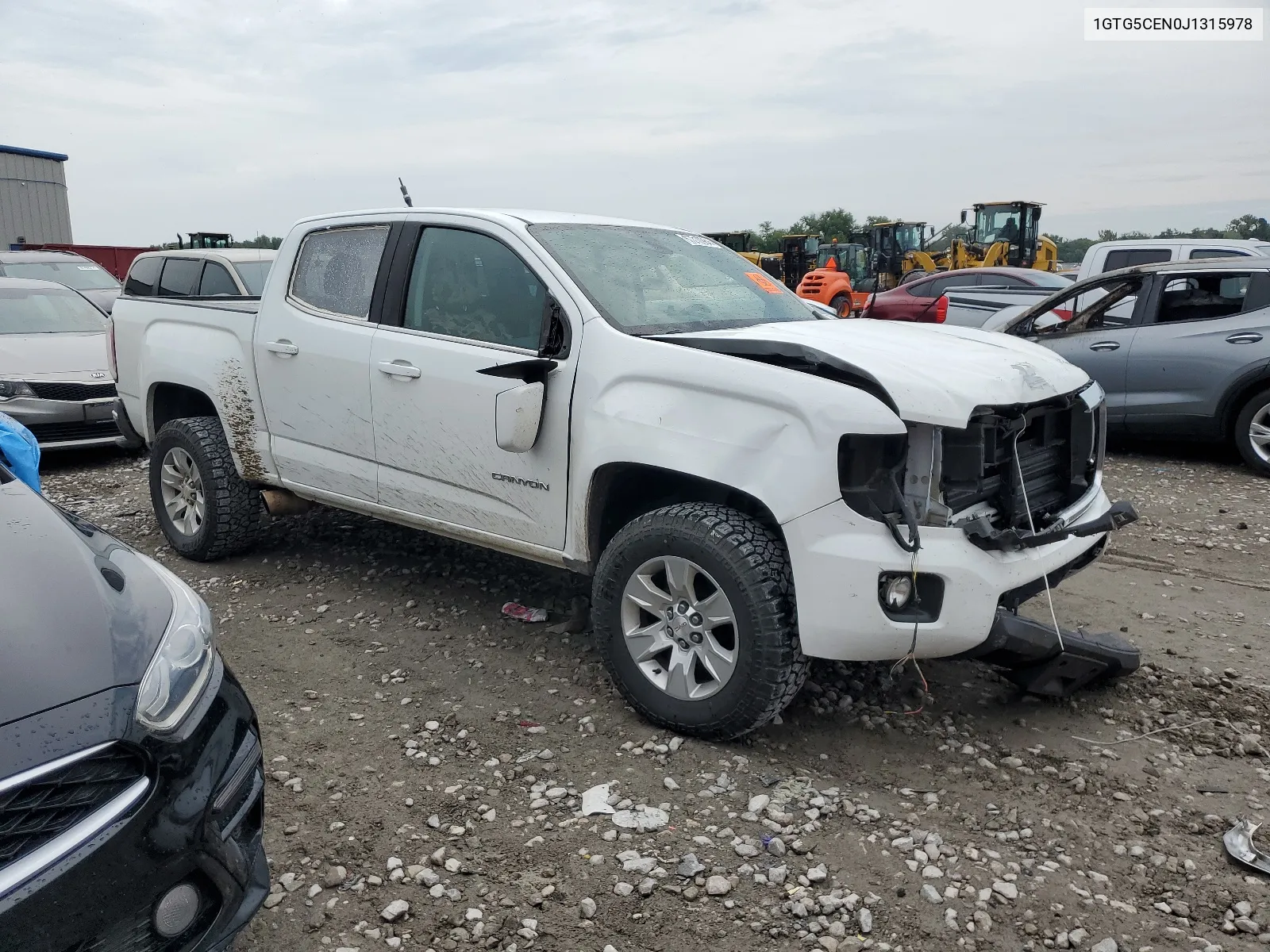 1GTG5CEN0J1315978 2018 GMC Canyon Sle