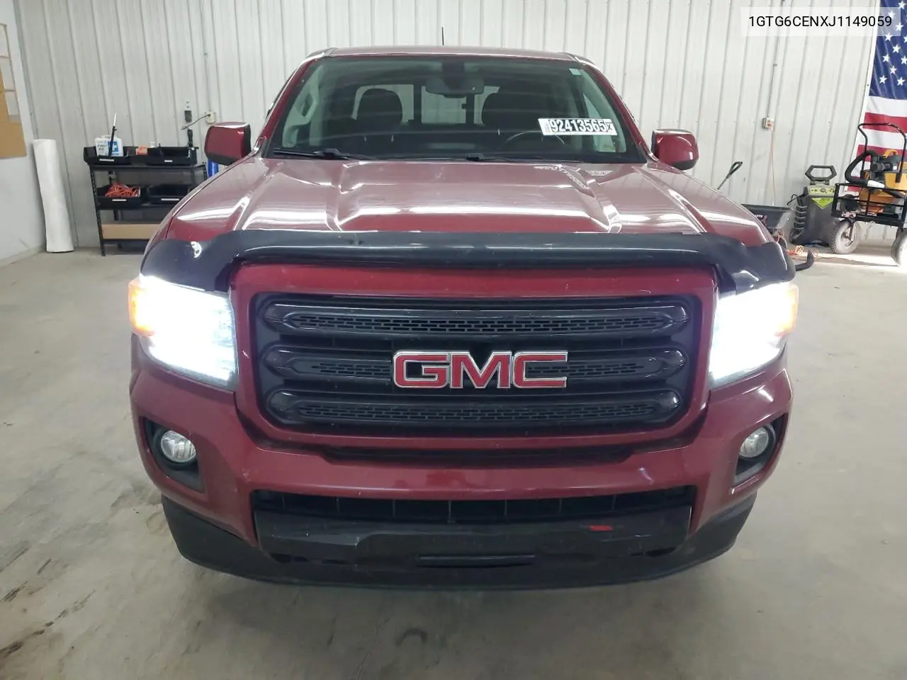 1GTG6CENXJ1149059 2018 GMC Canyon Sle