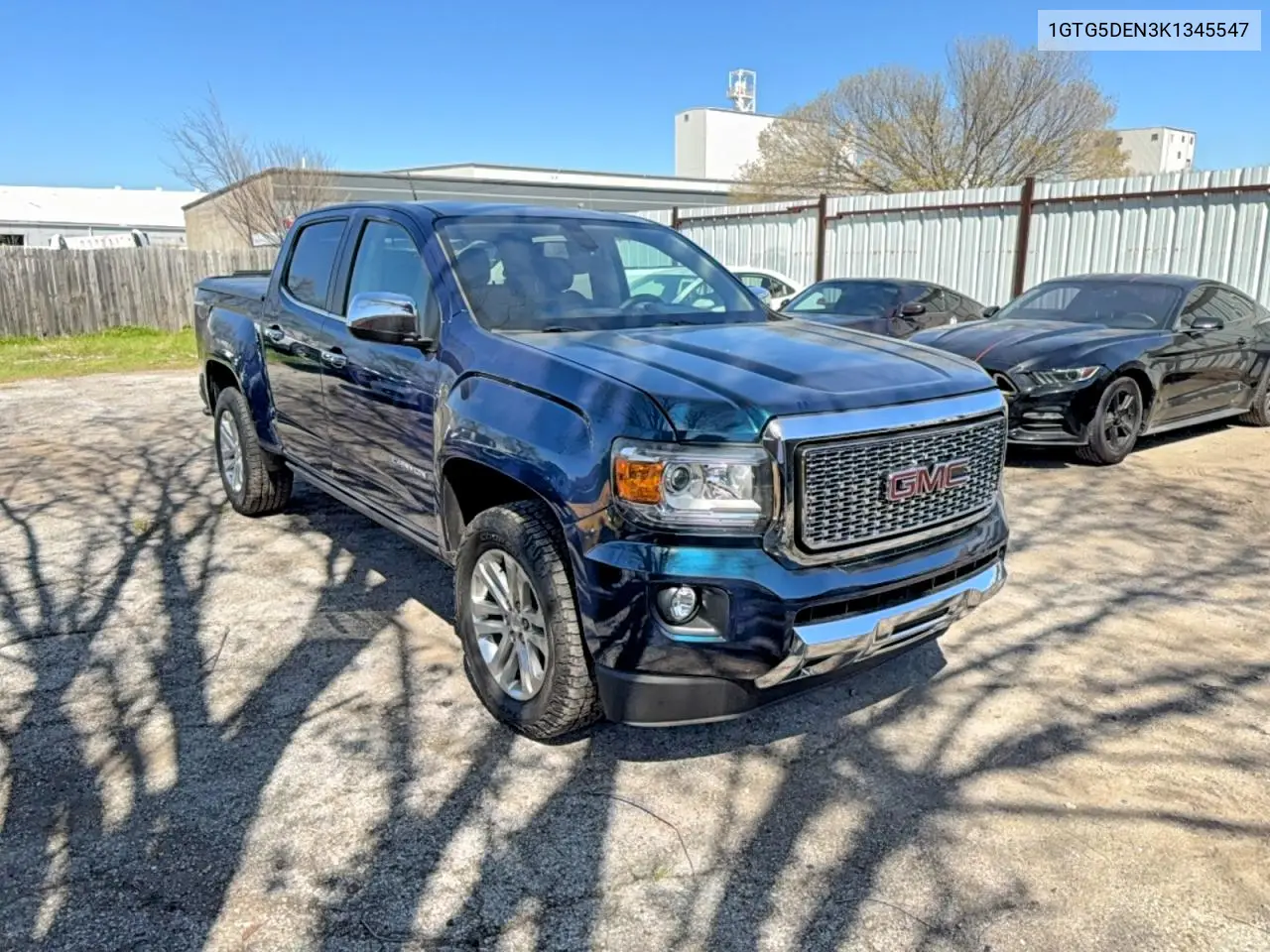 1GTG5DEN3K1345547 2019 GMC Canyon Slt