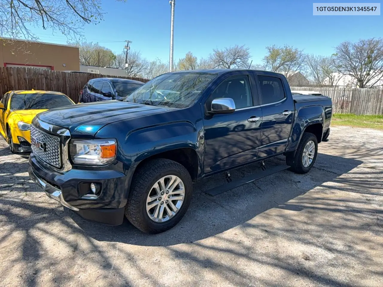 1GTG5DEN3K1345547 2019 GMC Canyon Slt