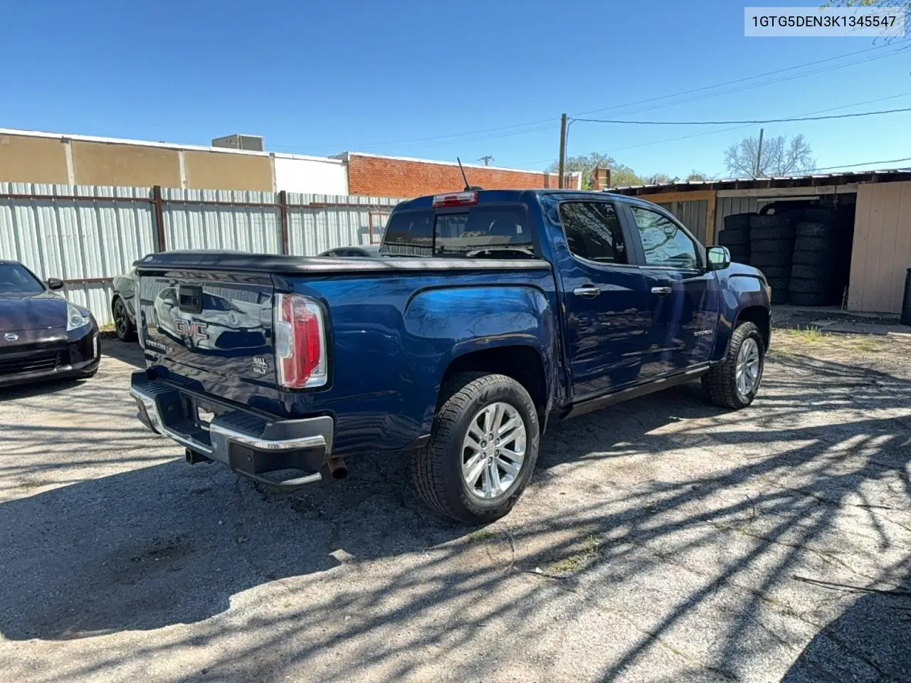 1GTG5DEN3K1345547 2019 GMC Canyon Slt