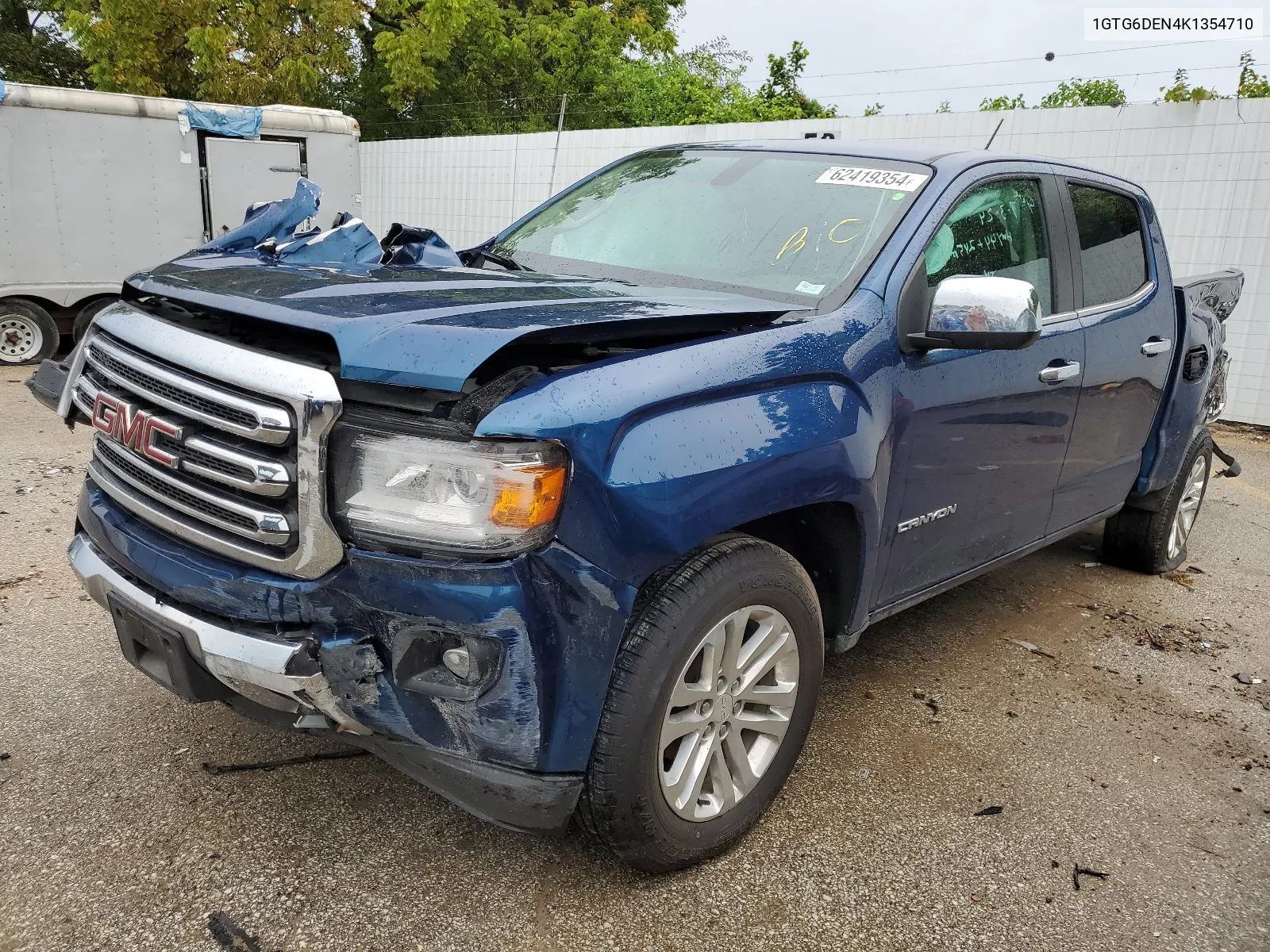 1GTG6DEN4K1354710 2019 GMC Canyon Slt