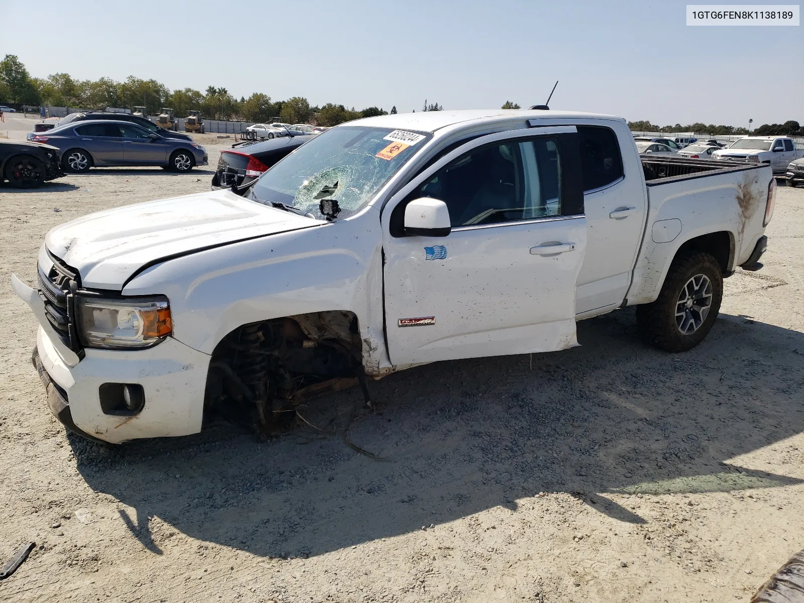 1GTG6FEN8K1138189 2019 GMC Canyon All Terrain