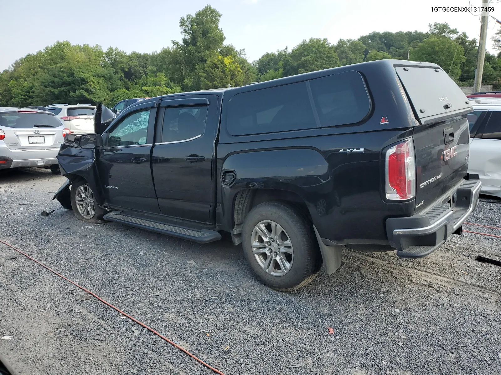 1GTG6CENXK1317459 2019 GMC Canyon Sle