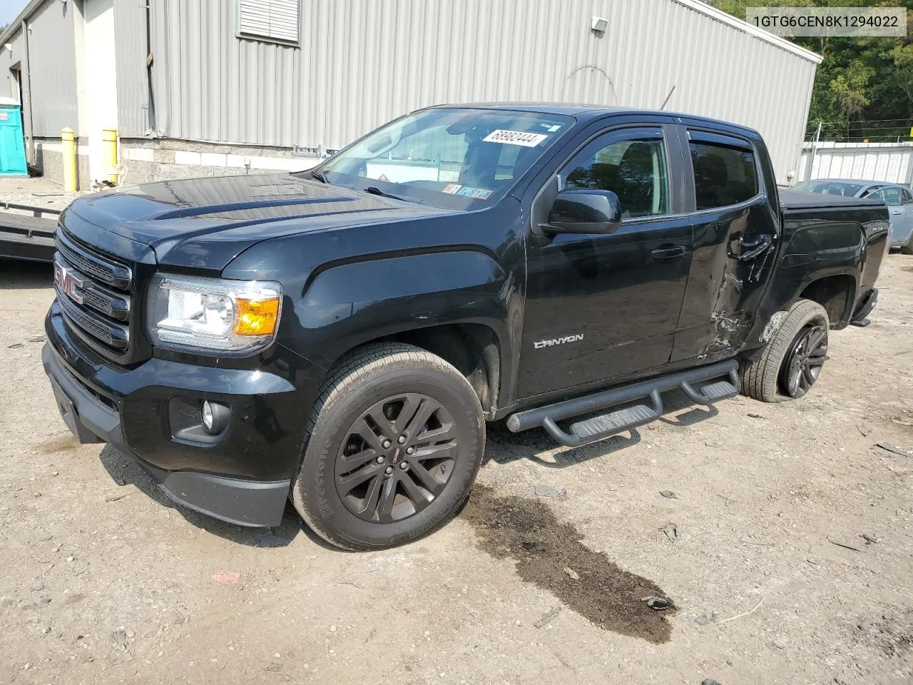 1GTG6CEN8K1294022 2019 GMC Canyon Sle