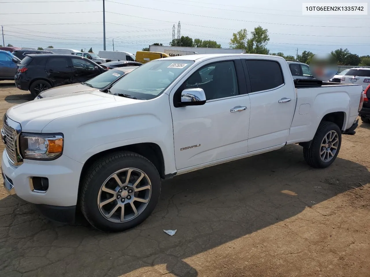 1GTG6EEN2K1335742 2019 GMC Canyon Denali