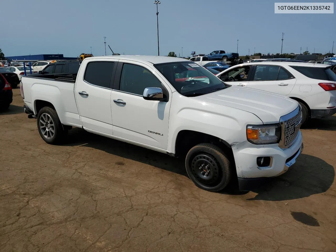 1GTG6EEN2K1335742 2019 GMC Canyon Denali