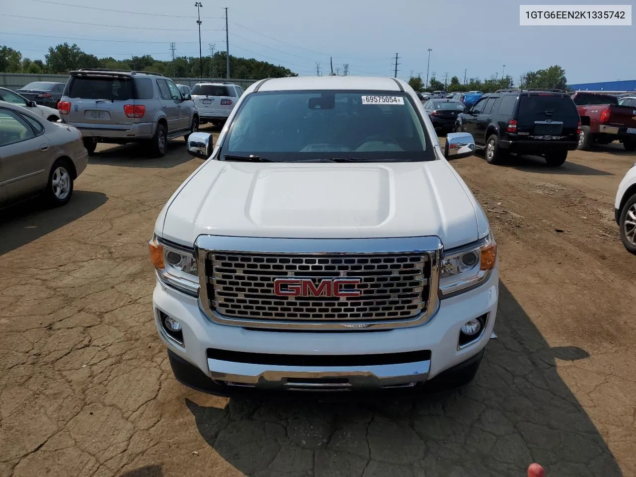 1GTG6EEN2K1335742 2019 GMC Canyon Denali