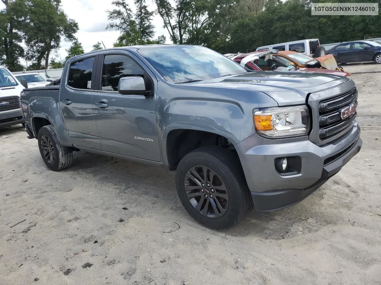 1GTG5CENXK1246010 2019 GMC Canyon Sle