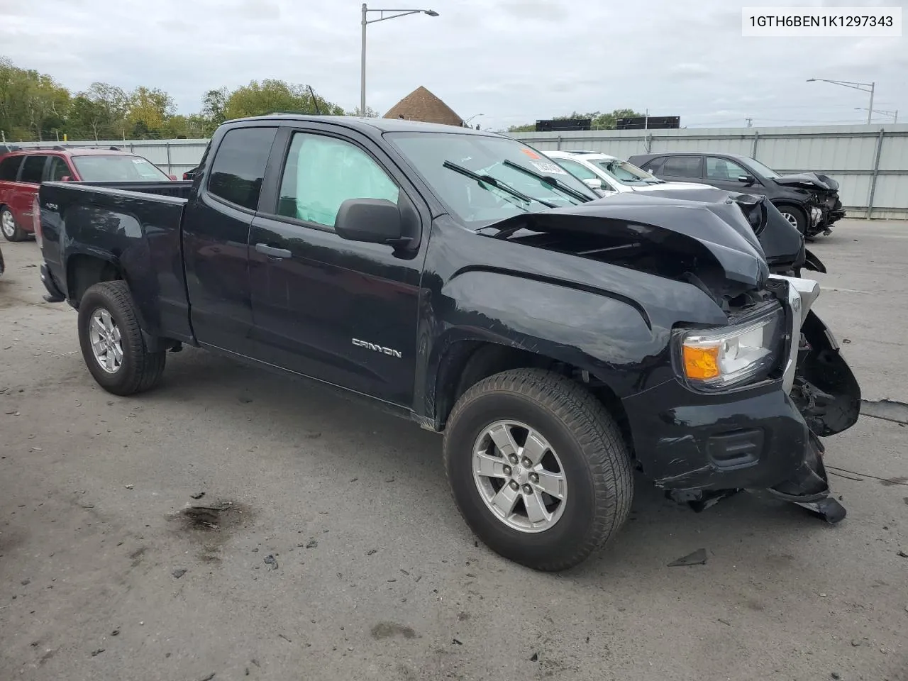 1GTH6BEN1K1297343 2019 GMC Canyon