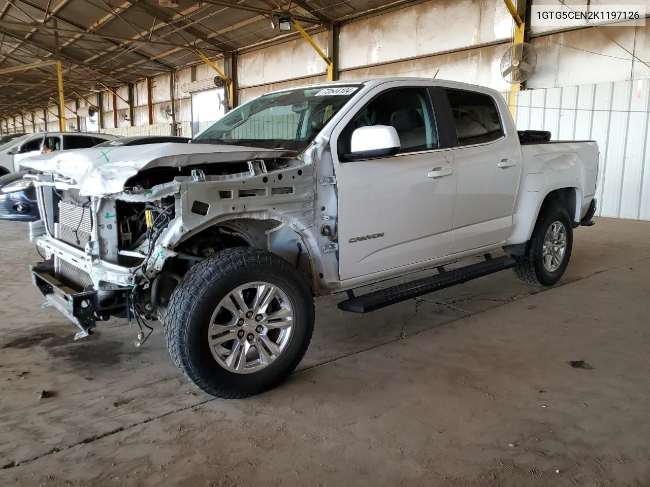 1GTG5CEN2K1197126 2019 GMC Canyon Sle